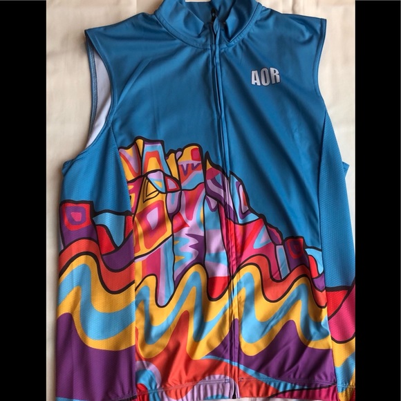 Ladies sleeveless cycling jersey - Picture 1 of 1